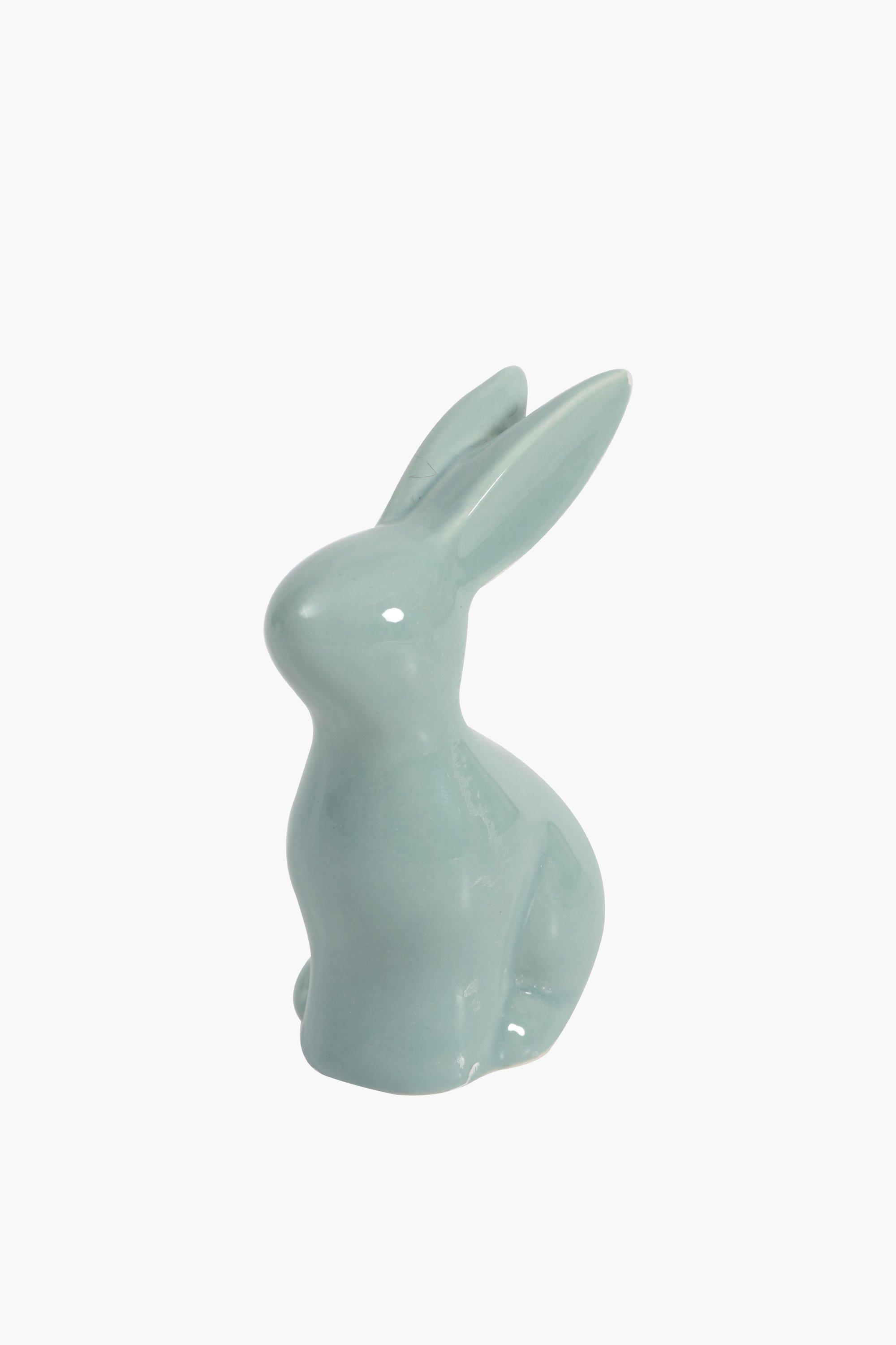 Ceramic Bunny Statue