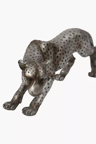 Antique Cheetah Statue