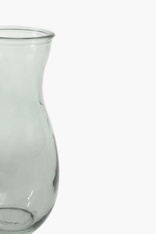 Glass Belly Vase