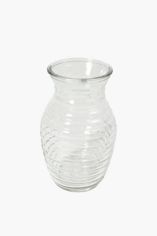 Glass Belly Vase