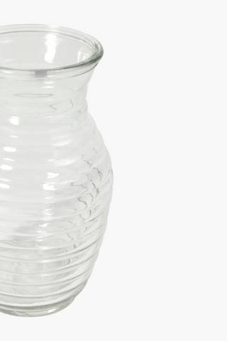 Glass Belly Vase