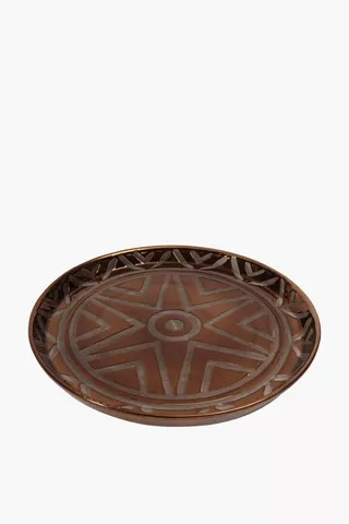 Palma Decor Ceramic Tray