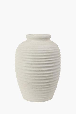 Maria Textured Ceramic Vase