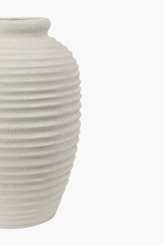 Maria Textured Ceramic Vase