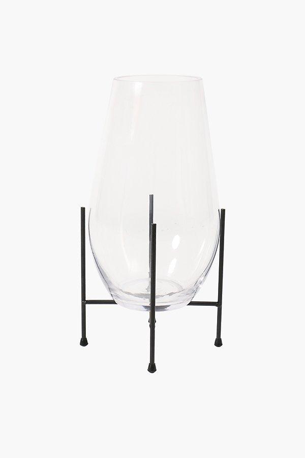Classic Glass Vase On Stand