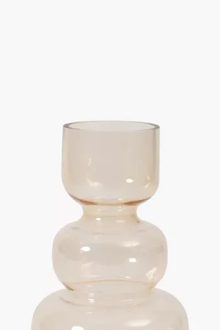 Gem Glass Vase 14x25cm