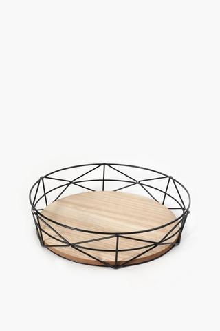 Sierra Round Decor Tray