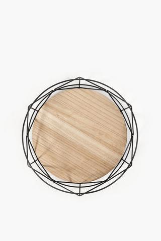 Sierra Round Decor Tray