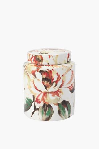 Flores Ceramic Ginger Jar