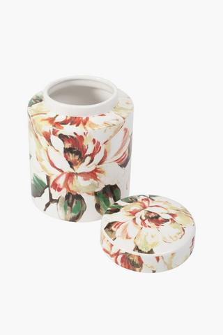 Flores Ceramic Ginger Jar