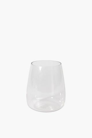 Glass Belly Vase