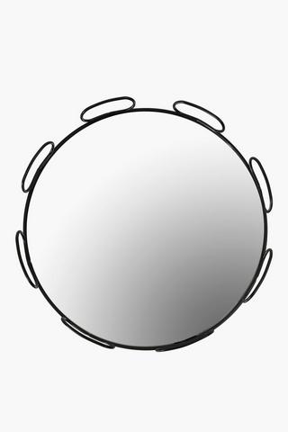 Ring Decor Mirror Tray, Large