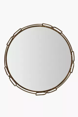 Metal Mirror Decor Tray