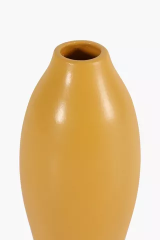 Ceramic Cylinder Vase Short