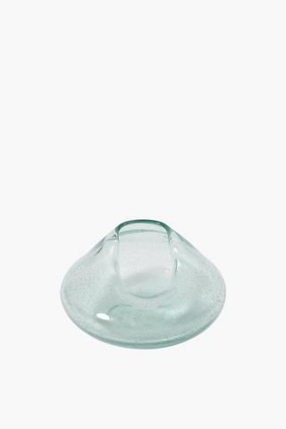Recycled Glass Bubble Vase Small