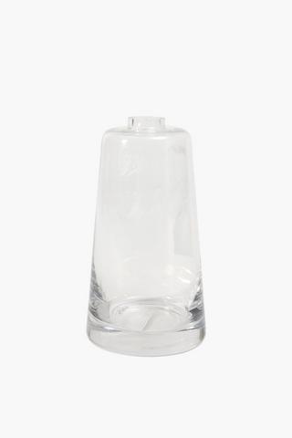 Taper Bud Glass Vase Tall