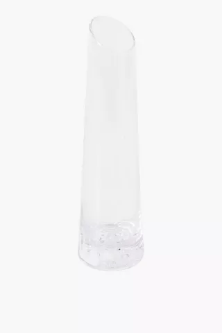 Glass Slant Vase