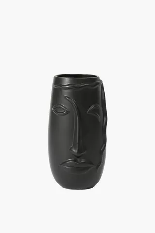 Face Ceramic Vase