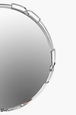 Metal Mirror Decor Tray