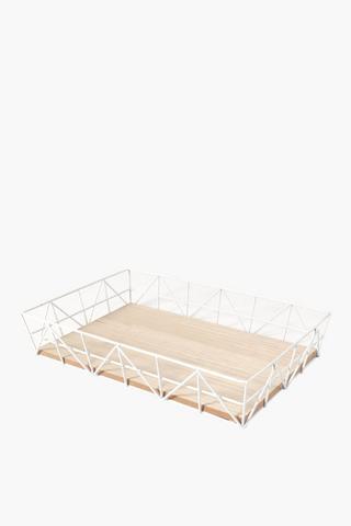 Sierra Wooden Decor Tray