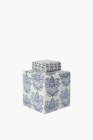 Yanam Delft Tea Caddy