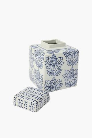 Yanam Delft Tea Caddy