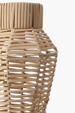 Woven Spiral Vase, Tall