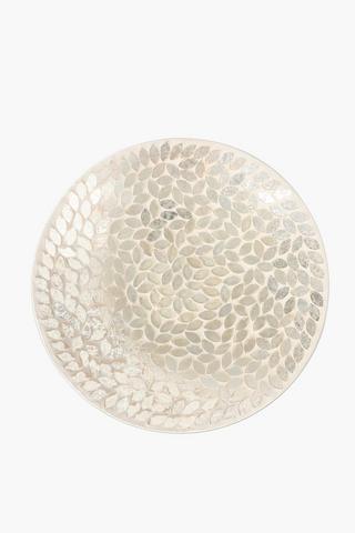 Mosaic Glass Decor Plate