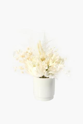 Ceramic Potted King Protea