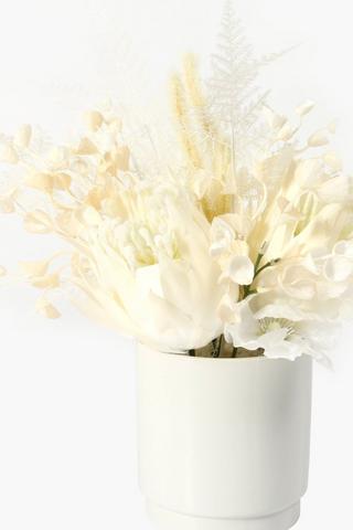 Ceramic Potted King Protea