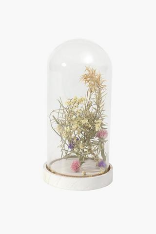 Glass Dome Meadow Florals
