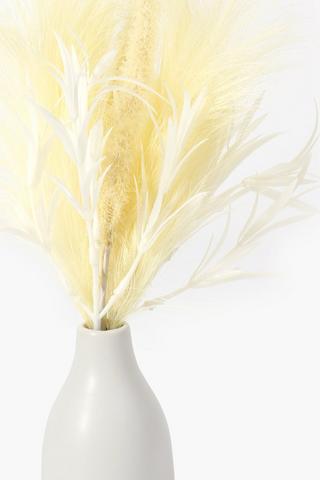 Ceramic Potted Pampass Bouquet