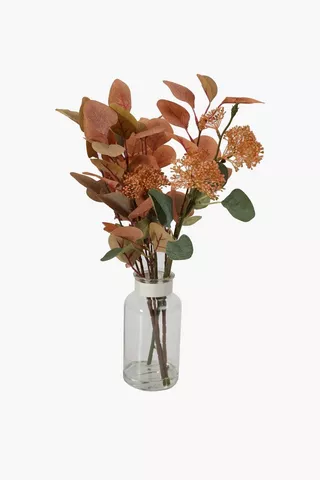 Eucalyptus In Glass Vase