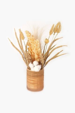 Dried Florals In Vase