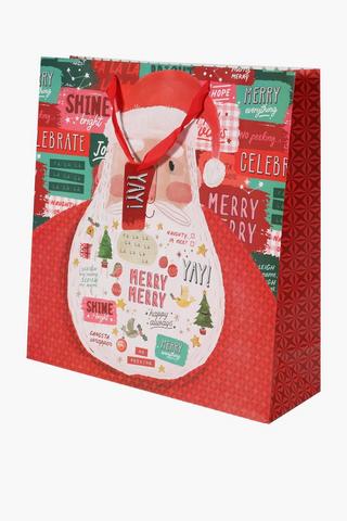 Joy Christmas Gift Bag Extra Large