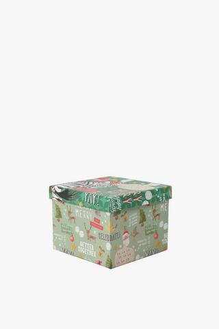 Joy Christmas Gift Box Small