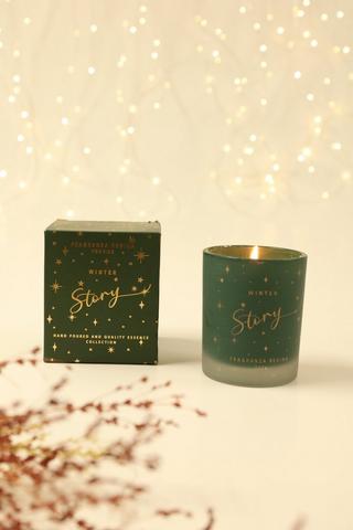Sparkle Cedar Wood Candle