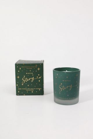 Sparkle Cedar Wood Candle
