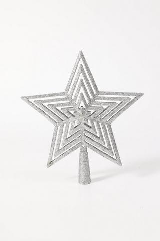 Glitter Star Tree Topper