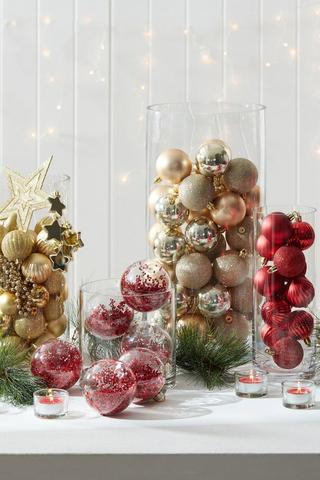 34 Piece Christmas Bauble Pack