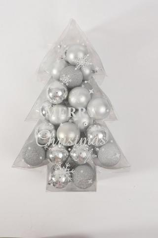 34 Piece Christmas Bauble Pack