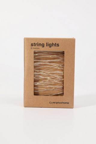 Led Wire String Lights, 8m