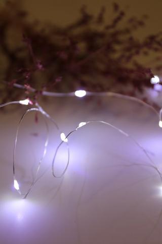 Led Wire String Lights, 10m