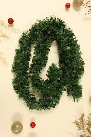 Leaf Tinsel Garland Decor