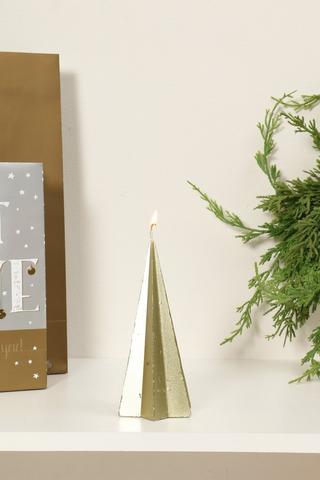 Tree Pillar Candle 75x16cm