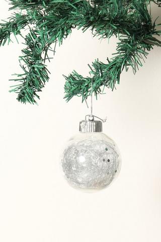 Tinsel Hanging Bauble