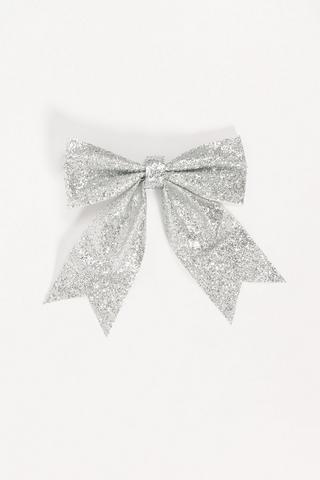 Glitter Bow Decor Large