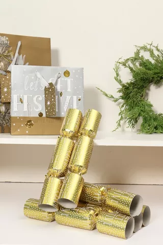 10 Pack Christmas Crackers