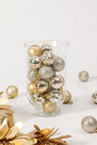 Classic Glass Hurricane 12x19cm