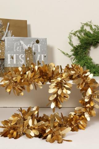 Matte Leaf Tinsel